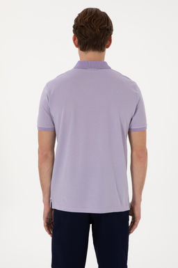 Erkek Regular Fit Polo Yaka Lila Basic Ti__rt - U.s. polo assn фото 5