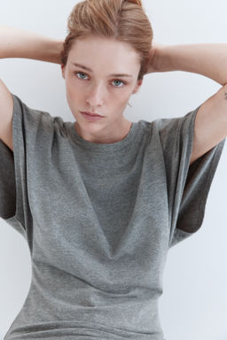 Camiseta con mangas mariposa - H&m фото 2