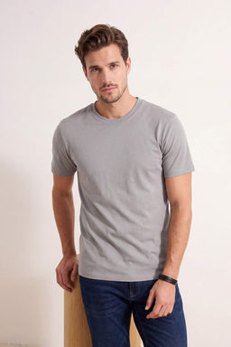 TRENDYOL MAN Siyah-Ekru Oversize 2li Paket Basic %100 Pamuklu T-Shirt TMNSS24TS00038 - Trendyolmilla фото 30
