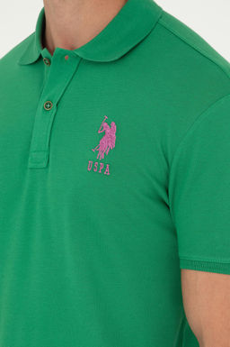 Мужская зеленая базовая футболка Неожиданная скидка в корзине - U.s. polo assn фото 7