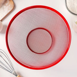 Сито с крышкой для хранения продуктов Доляна «Вкус», d=25 см, МИКС