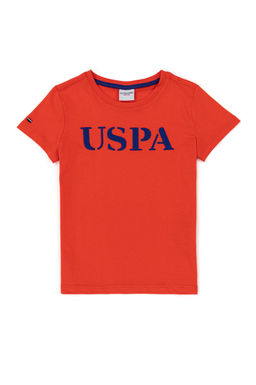 Красная футболка с круглым вырезом для мальчиков Basic - U.s. polo assn фото 10