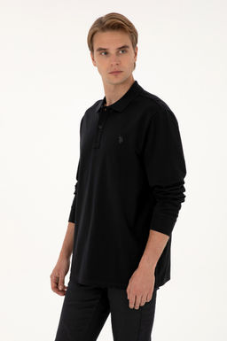 Erkek Siyah Basic Sweatshirt Sepette S_rpriz _ndirim - U.s. polo assn фото 3