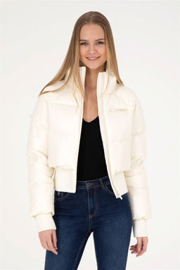 Женское пальто цвета экрю - U.s. polo assn фото 2