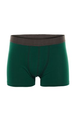 3lu Cok Renkli Desenli-Duz Mix Boxer TMNAW22BX0040 - Trendyolmilla фото 3