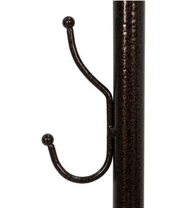 Вешалка гардеробная "Радуга 2" коричневый