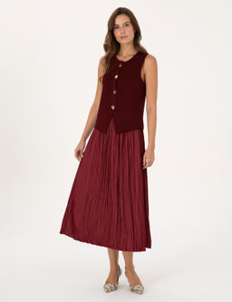 Vi_ne A Kesim Dokuma Etek