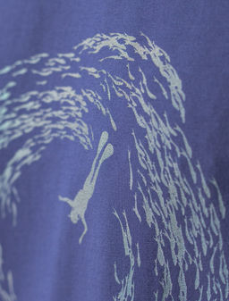 Футболка из премиального хлопка с авторским принтом - Vilatte фото 2