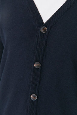 TRENDYOL MAN Vizon Slim Fit Pamuklu V Yaka Dugmeli H?rka TMNAW21HI0274 - Trendyolmilla фото 13
