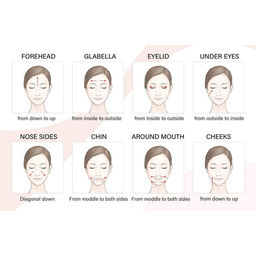 Nail Art Роликовый массажёр двусторонний, белый нефрит  фото 4