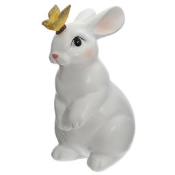 Фигурка декоративная "Заяц", L8 W11 H15 см