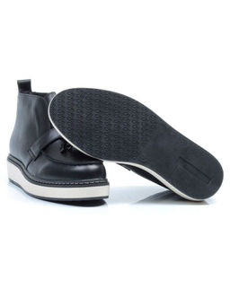 01-5172-1 BLACK Ботинки женские демисезонные (натуральная кожа, байка) - Фабричный китай фото 16