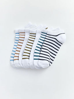 ?izgili Erkek ?ocuk Patik ?orap 7li