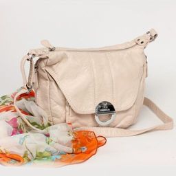 Сумка женская искусственная кожа Guecca-6623, 1отд, плеч/ремень, бежевый SALE 235152