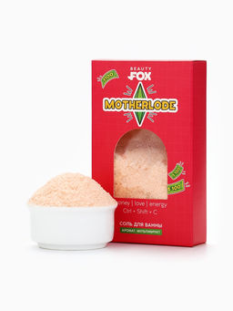 Соль для ванны, аромат: мультифрукт, 200 г, Beauty Fox