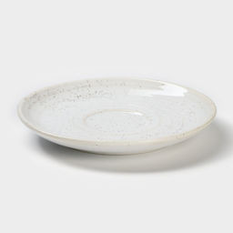 Блюдце фарфоровое Magistro Urban, d=14.2 см, белое