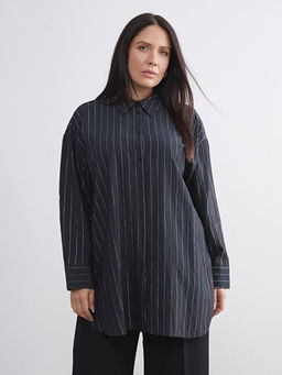 ?izgili Kad?n G?mlek Tunik