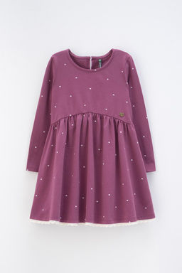 КР 5720/амарант,сердечки к431 платье для дев