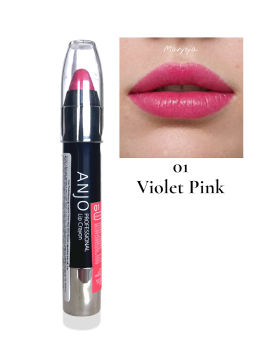 Lip Crayon Violet Pink №01 - Помада карандаш для губ №01, 3 гр