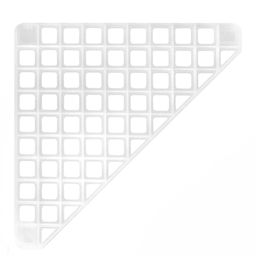 Подставка кухонная пластмассовая 25,3х25,3х15см, угловая, прозрачный, Phibo (Россия) - Домашняя мода фото 5