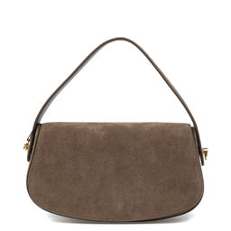 M1118 browd, Женская замшевая сумка, Barcelo Biagi