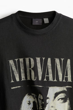 Camiseta estampada de estilo vintage Loose Fit - H&m фото 8
