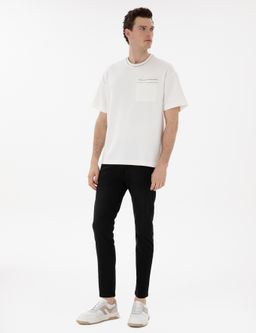 Siyah Slim Fit Jean Pantolon