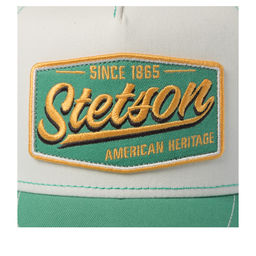 Бейсболка STETSON арт. 7761122K TRUCKER CAP VINTAGE (мятный / белый)  фото 4