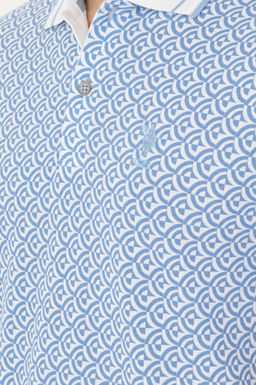 Мужская голубая футболка - U.s. polo assn фото 7