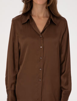 Kahverengi Regular Fit Uzun Kollu G_mlek - Pierre cardin фото 7