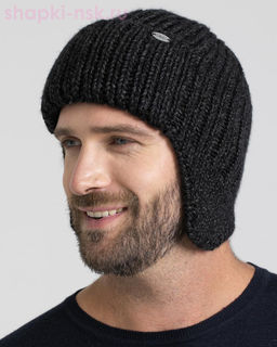 380 T Ушанка мужская флис (56-58)