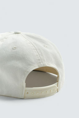 GORRA TEXTO BORDADO / Crudo - Zara фото 4