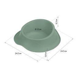 Миска д/домашних животных "Флаф" 0,65л арт. М1803