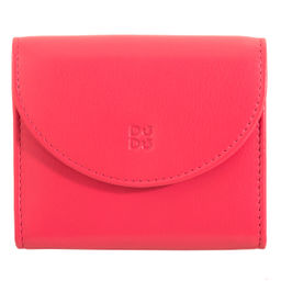 Кошелек кожаный DuDu серии Malaga | малиновый - Dudubags фото 2