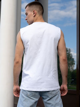 Майка муж.арт.105-15,белая - Binita фото 5