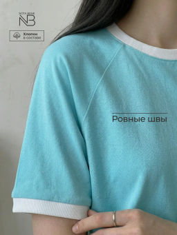 Базовая футболка хлопок и лайкра - Nota bene фото 18