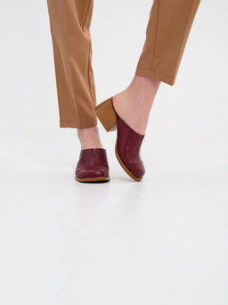 Сабо 5132.23663br.Гнилая вишня+коричневый