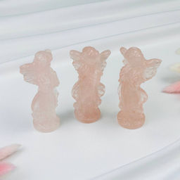 Ангел из мадагаскарского Розового кварца