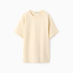 Футболка женская KAFTAN: Basic line, молочная размер 44-46