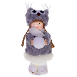 Изделие декоративное "Девочка", L6 W6 H14 см, 2в.