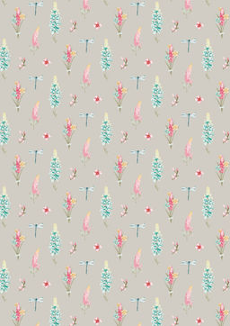 Ткань для пэчворка PEPPY ЦВЕТОЧНАЯ ПОЭЗИЯ ФАСОВКА 50х50 см 135 г/кв.м 5 100% хлопок