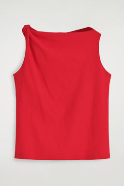 TOP DE ALGOD?N CON DETALLE RETORCIDO - H&m фото 3