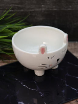 Тарелка глубокая керамическая Rabbit bowl, 11 х 14 х 14 см