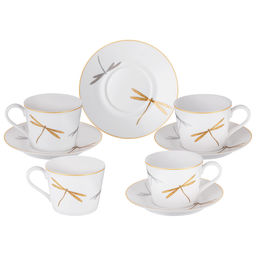 ЧАЙНЫЙ НАБОР LEFARD ELEGANCE НА 4 ПЕР. 8 ПР. 220 МЛ