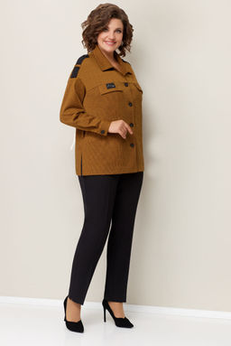 Костюм VOLNA 1312 горчично-черный  фото 4