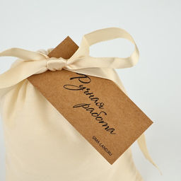 Цена за 5 шт. Мешочек подарочный из хлопка «Ручная работа», 20×30 см ± 1.5 см