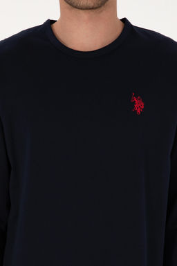 Erkek Lacivert Pijama Tak_m_ Sepette S_rpriz _ndirim - U.s. polo assn фото 6