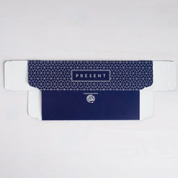 Цена за 5 шт. Коробка для макарун, кондитерская упаковка «Present», 18 х 5.5 х 5.5 см