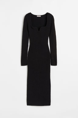 Vestido en punto boucl?