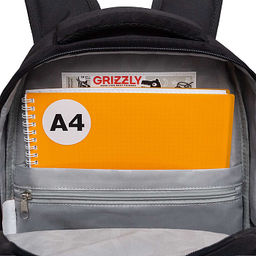 RB-653-2 Рюкзак школьный с обвесом и картхолдером на держателе - Grizzly фото 30